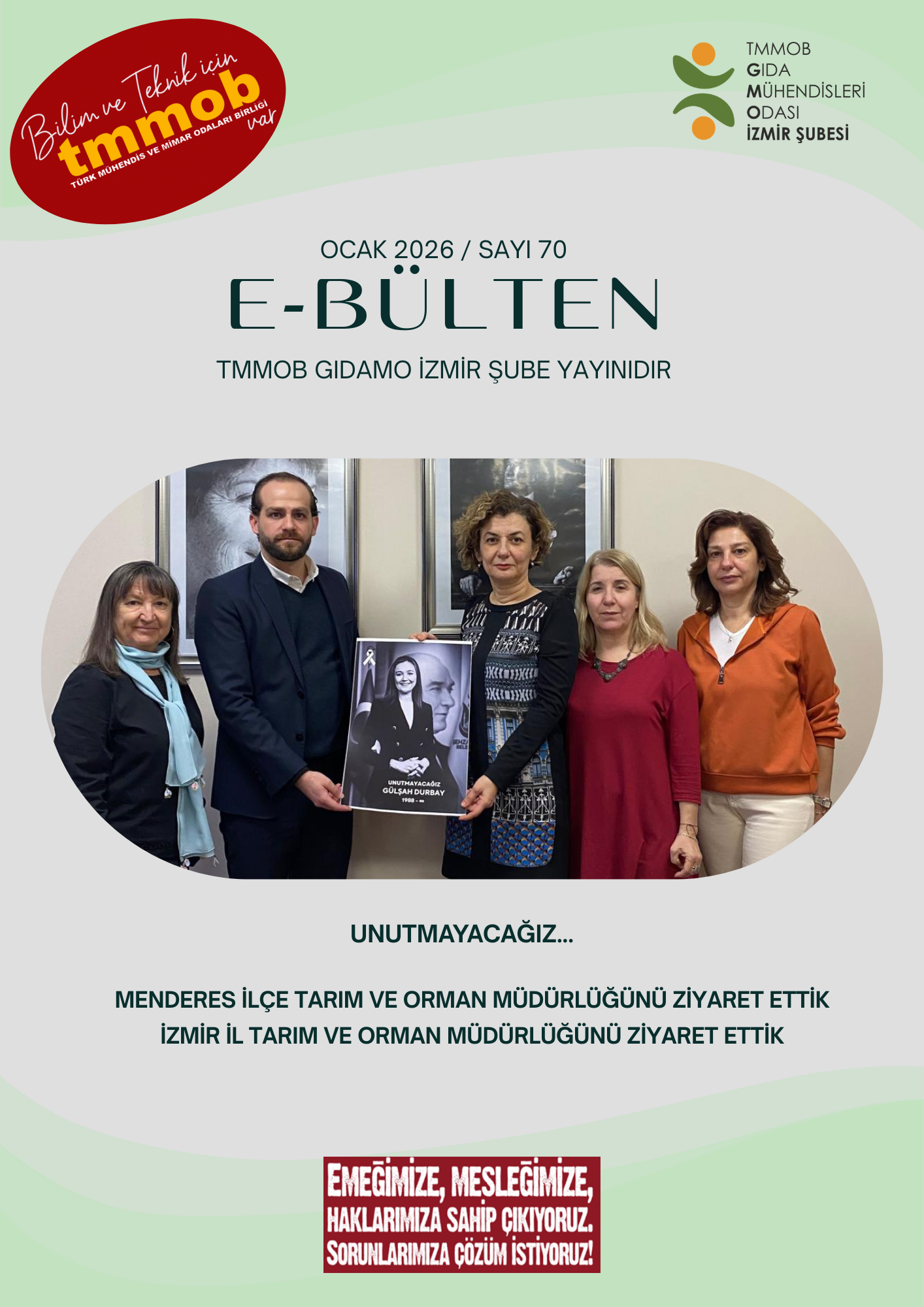 İZMİR ŞUBE e-BÜLTEN - Ocak 2026 06.02.2026