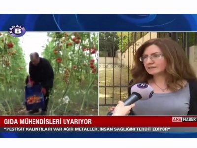 KANAL BYÖNETİM KURULU ÜYESİ ÖZGÜR KAYAMEYVE VE SEBZELERDE TESPİT EDİLEN PESTİSİT KALINTILARI