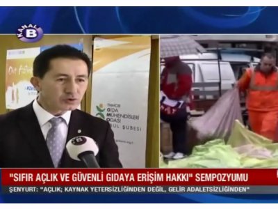 KANAL BDÜNYADAKİ AÇLIK SORUNUZAFER ŞENYURT RÖPORTAJ