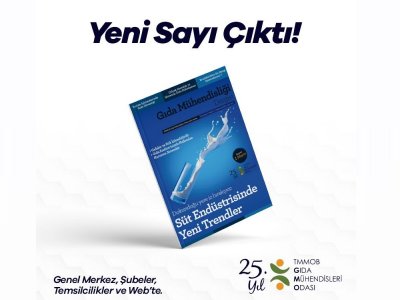 GIDA MÜHENDİSLİĞİ DERGİSİ 47 SAYISI YAYINDA
