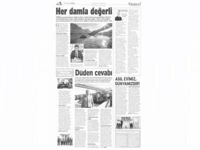 22 MART DÜNYA SU GÜNÜ BASIN AÇIKLAMASI