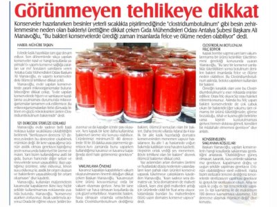 ANTALYA YÜZ YÜZE GAZETESİ RÖPORTAJI