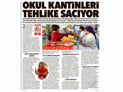 HÜRRİYET AKDENİZ RÖPORTAJI