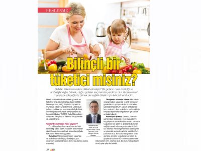 ANNE BEBEK ÇOCUK ABÇ DÜNYASI DERGİSİBİLİNÇLİ GIDA TÜKETİMİ