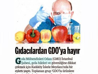 TARAF GAZETESİGIDACILARDAN GDO` YA HAYIR
