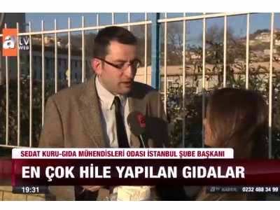 ATV ANA HABER11 OCAK 2015 PAZAR GÜNÜ MESLEĞİMİZ İÇİN KADIKÖYDEYDİK