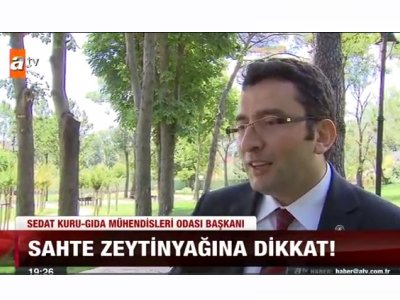 ATV ANA HABER BÜLTENİYÖNETİM KURULU BAŞKANIMIZ SEDAT KURU RÖPORTAJ 
