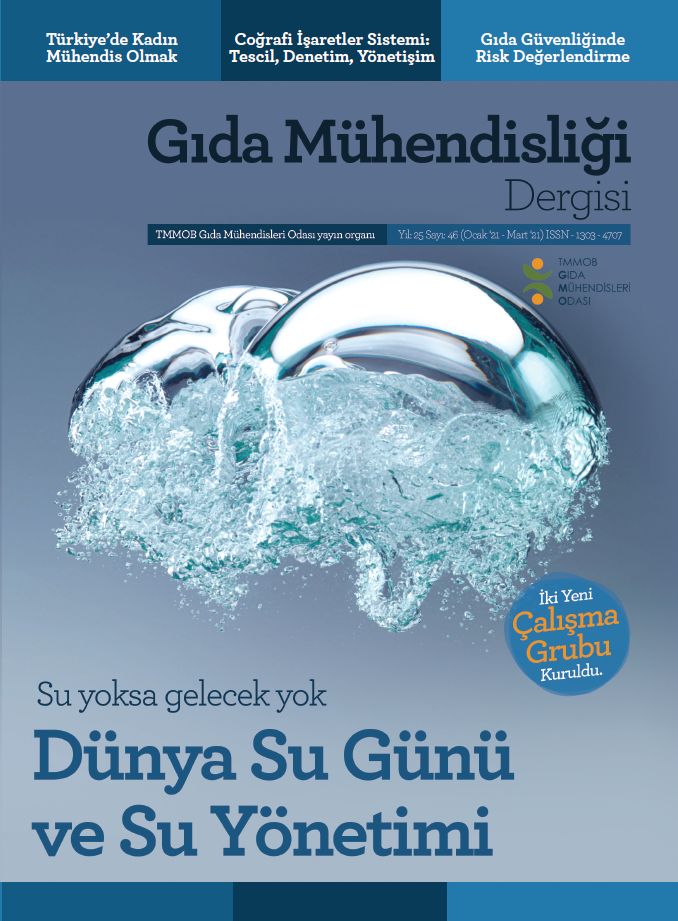 GIDA MÜHENDİSLİĞİ DERGİSİ 46 SAYISI YAYINDA