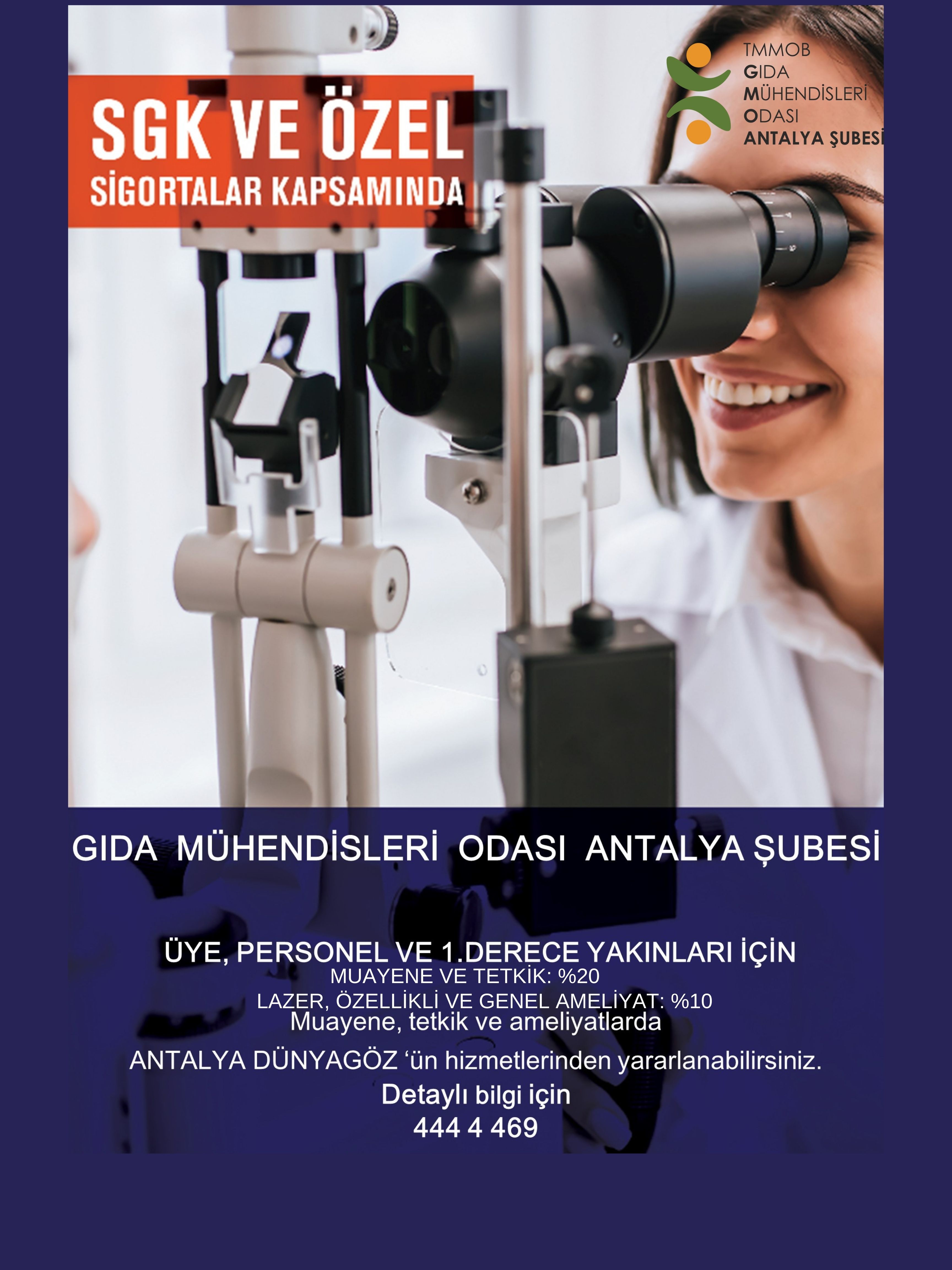 DÜNYAGÖZ HASTANESİ ANTALYA ŞUBESİ PROTOKOLÜ