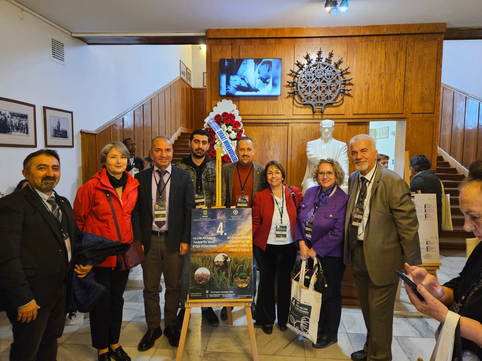 ULUSLARARASI TARIM VE GIDA ETİĞİ KONGRESİNE KATILIM SAĞLADIK