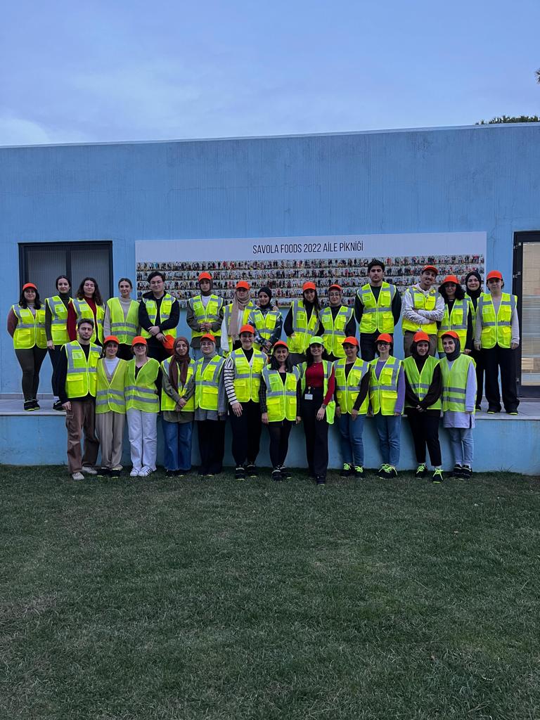 YILDIZ TEKNİK ÜNİVERSİTESİ ÖĞRENCİ TEMSİLCİLİĞİMİZ (GIDAMO YTÜ) SAVOLA FOODS FABRİKASINA TEKNİK GEZİ GERÇEKLEŞTİRDİ