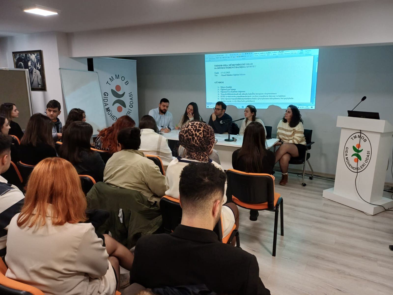  TMMOB GIDAMO ÖĞRENCİ TEMSİLCİLİKLERİ DANIŞMA KURULU TOPLANTISI GERÇEKLEŞTİRİLDİ!