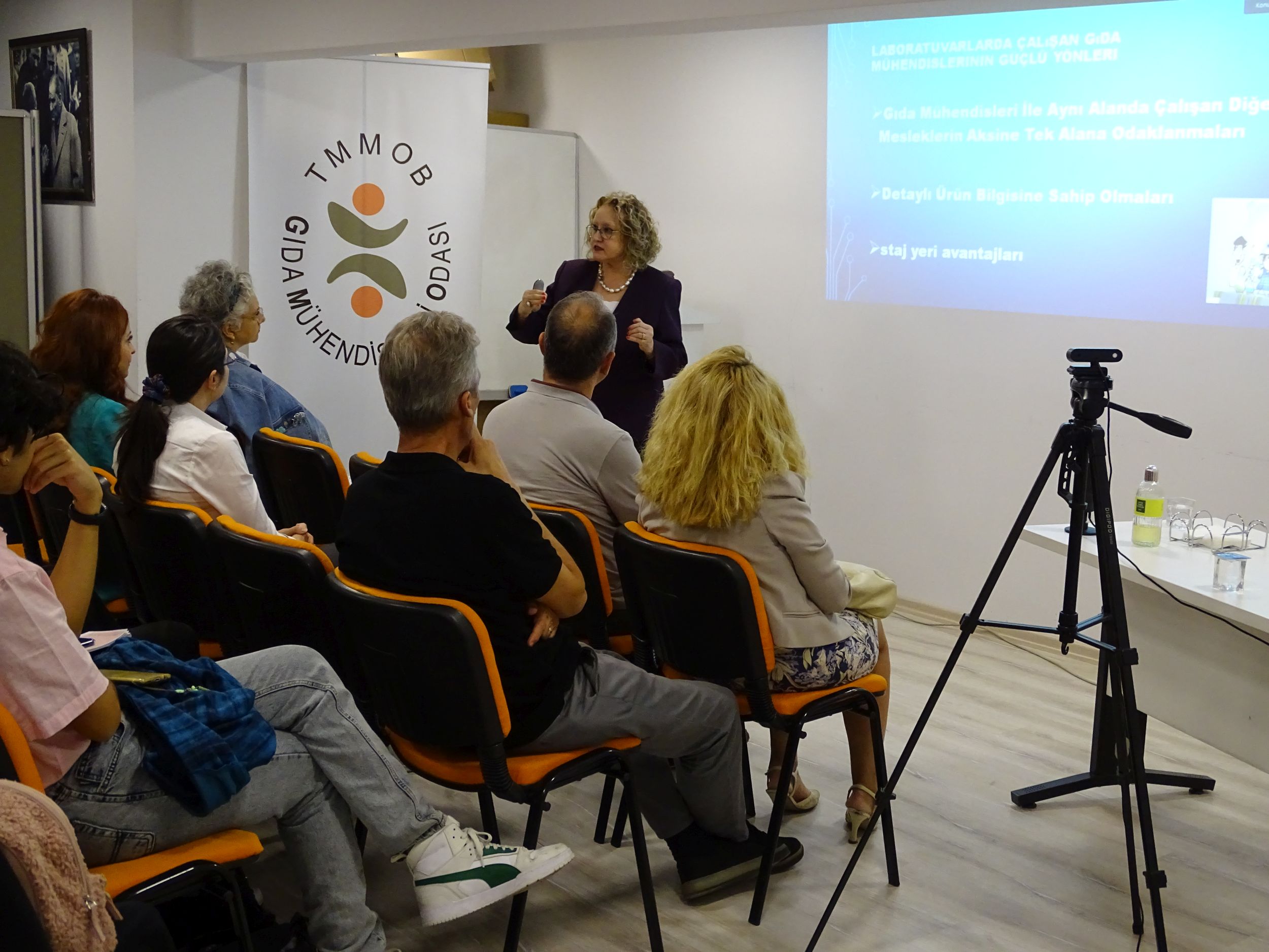 "LABORATUVARLARDA GIDA MÜHENDİSLERİNİN ROLÜ VE MESLEKİ UYGULAMALAR" SÖYLEŞİMİZİ GERÇEKLEŞTİRDİK