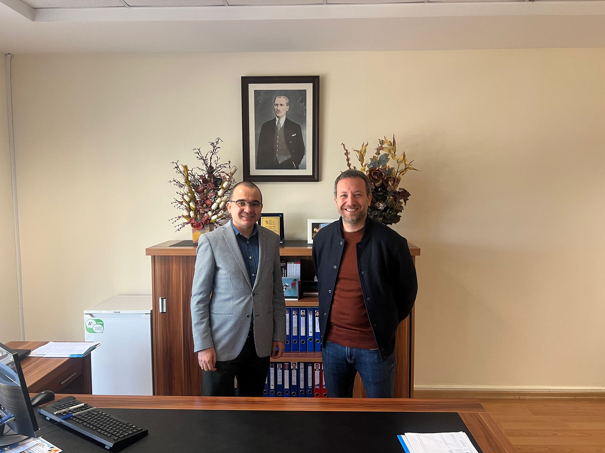 SULTANBEYLİ İLÇE TARIM VE ORMAN MÜDÜRÜ RAMAZAN TEKİN’İN MAKAMINDA ZİYARET ETTİK!