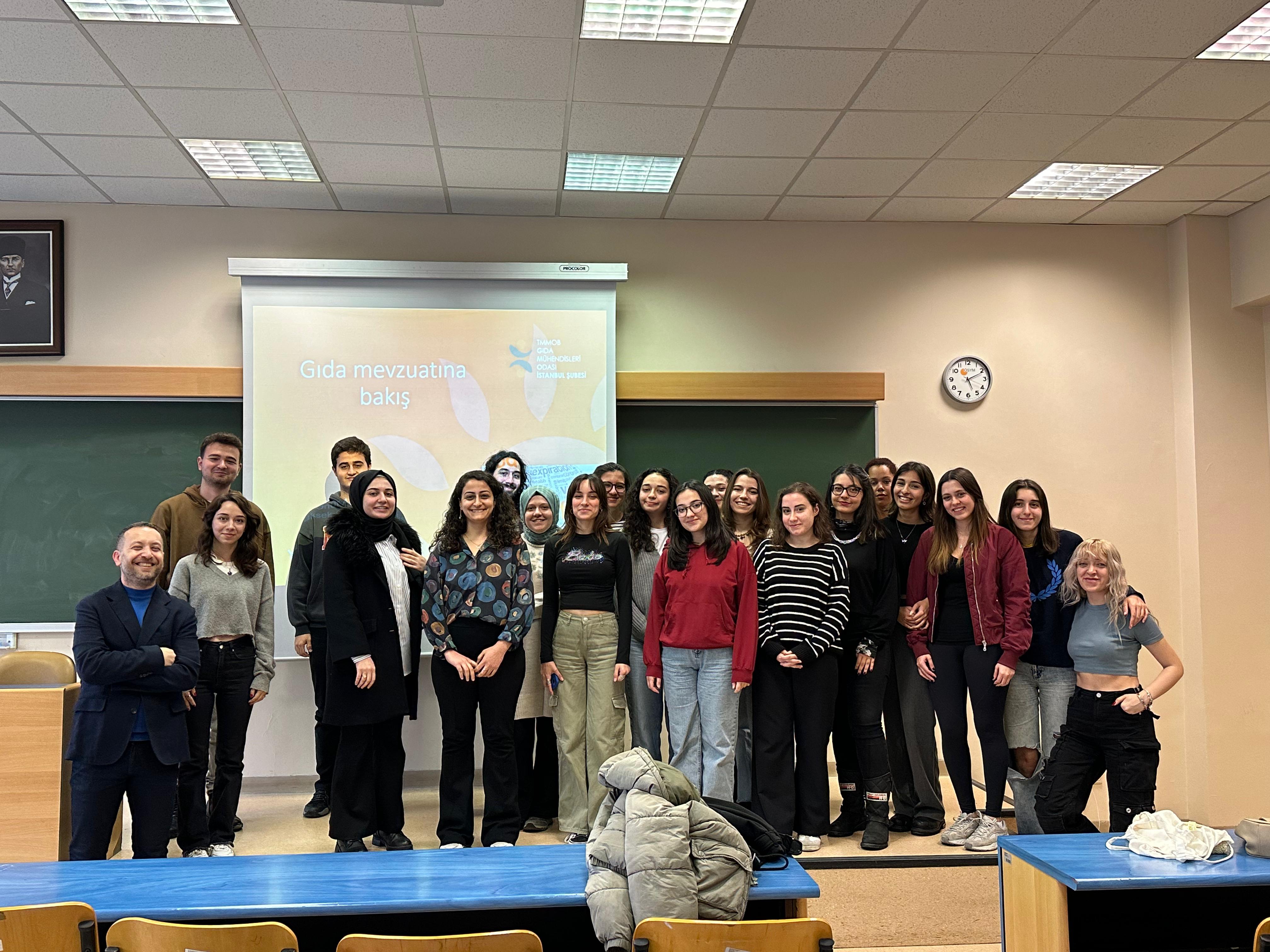 İSTANBUL TEKNİK ÜNİVERSİTESİNDE GIDA MEVZUATINA BAKIŞ SEMİNERİ GERÇEKLEŞTİRDİK!