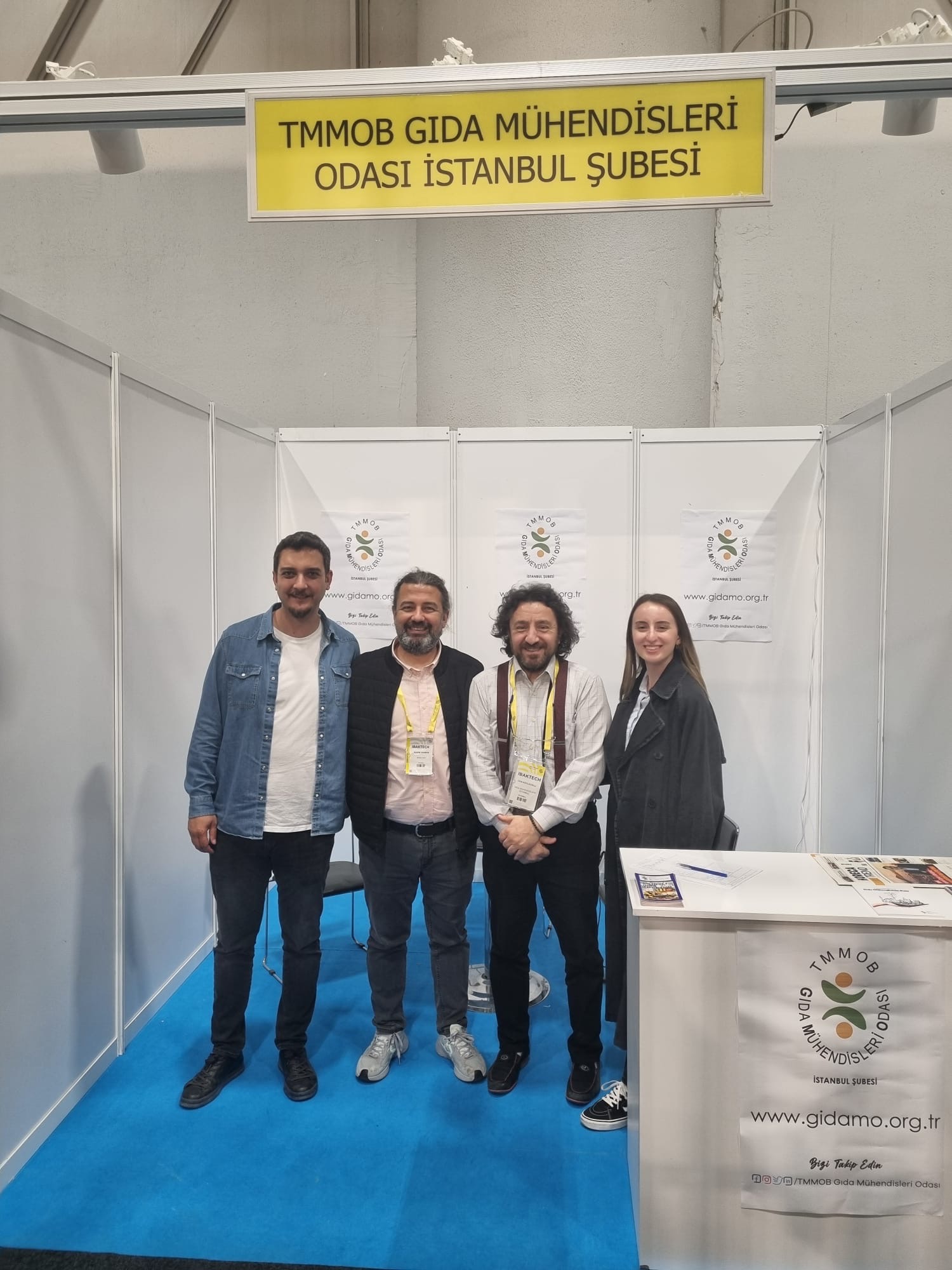 14. ULUSLARARASI EKMEK, PASTA MAKİNELERİ, DONDURMA, ÇİKOLATA VE TEKNOLOJİLERİ IBATECH FUARINA KATILIM SAĞLADIK