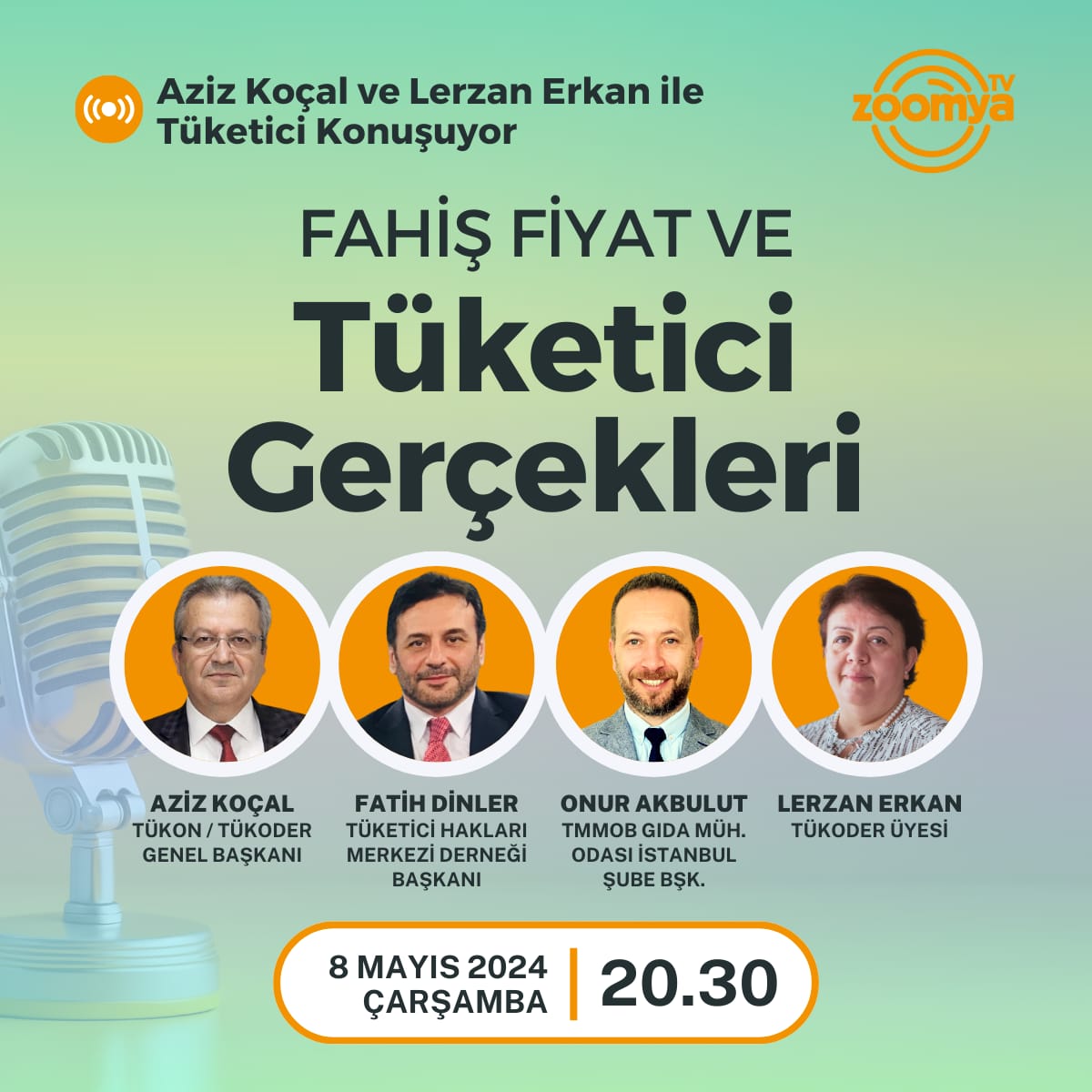 📢 FAHİŞ FİYAT VE TÜKETİCİ GERÇEKLERİ KONULU SÖYLEŞİ DUYURUSU