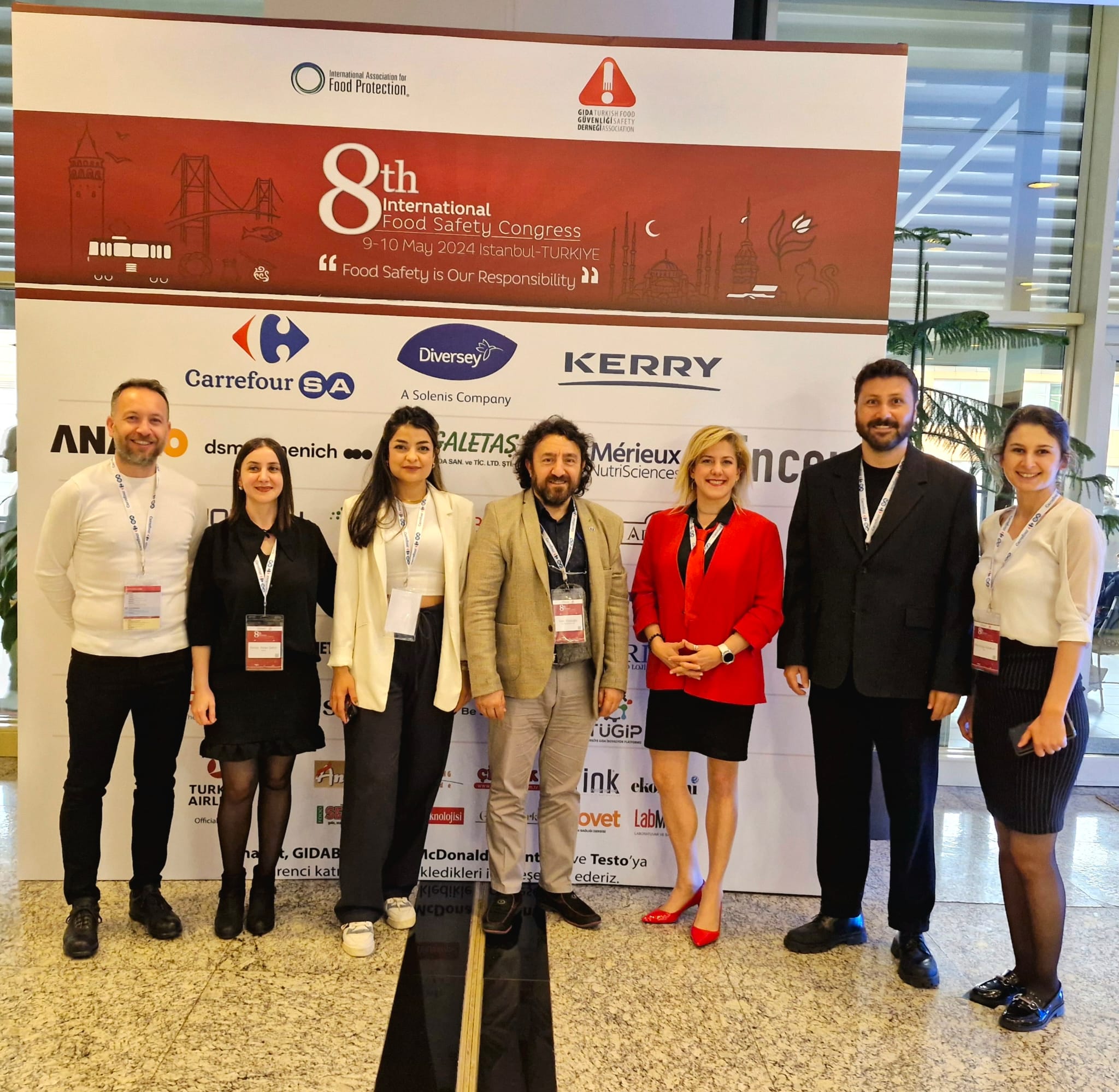 8. ULUSLARARASI GIDA GÜVENLİĞİ KONGRESİNE KATILDIK