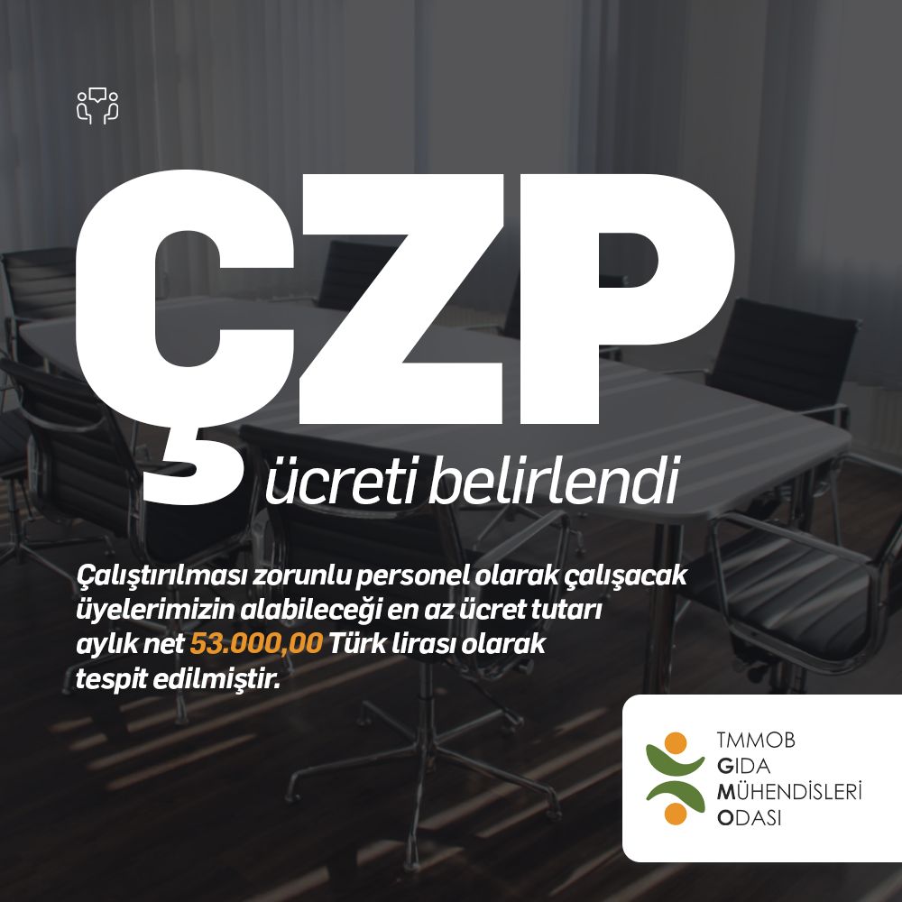 📢 ÇALIŞTIRILMASI ZORUNLU PERSONEL (ÇZP) 2024 YILI İKİNCİ YARI ÜCRETİ BELİRLENDİ