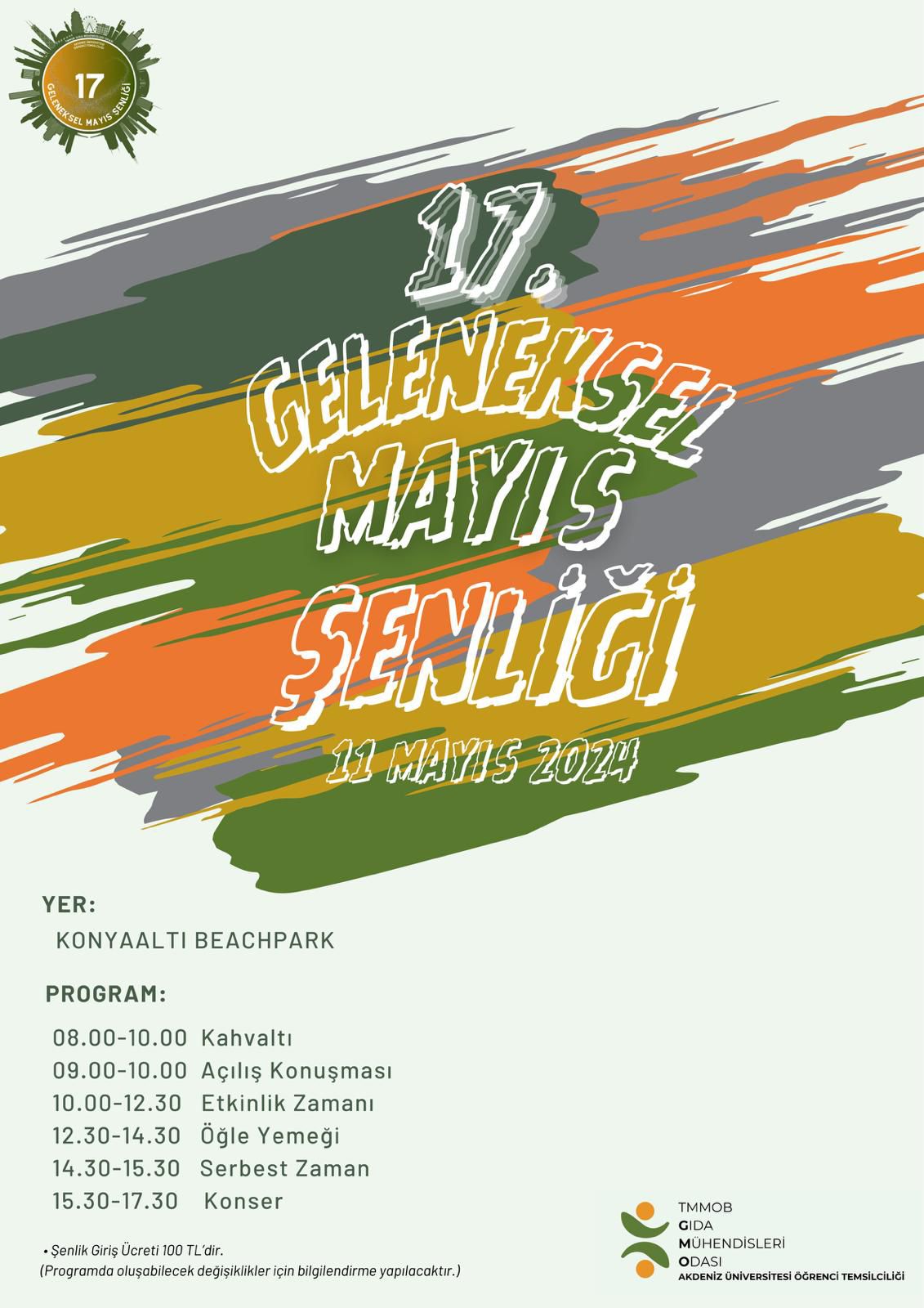 17. GELENEKSEL ÖĞRENCİ MAYIS ŞENLİĞİ