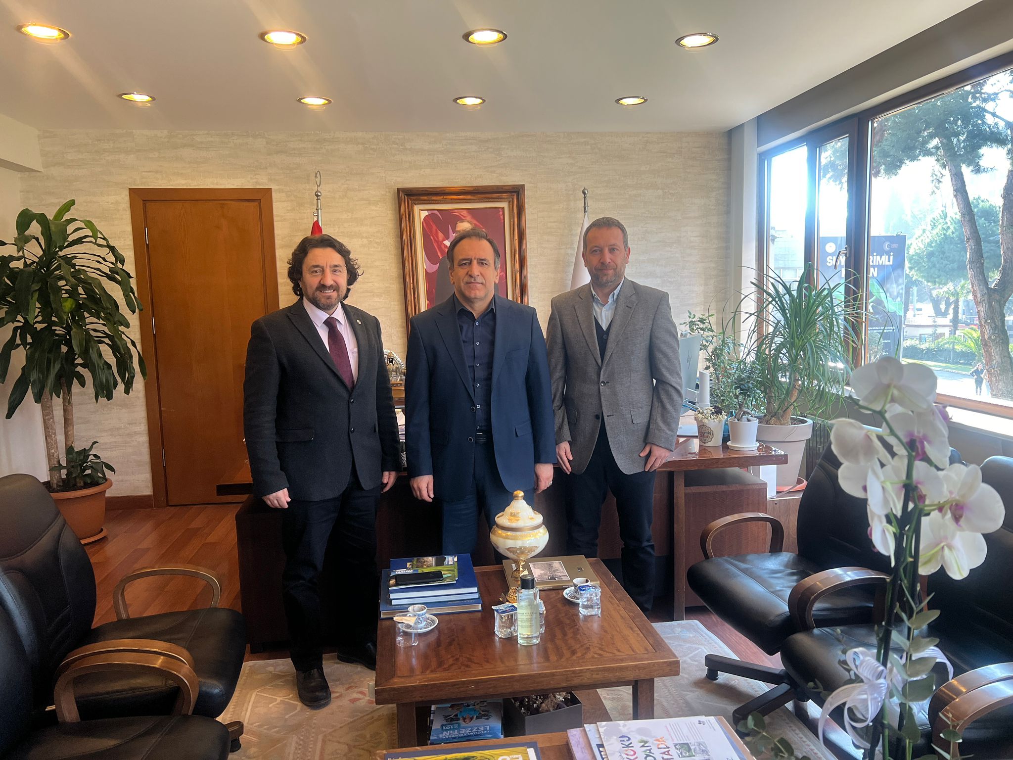 İSTANBUL İL TARIM VE ORMAN MÜDÜRÜ AHMET YAVUZ KARACA’YI MAKAMINDA ZİYARET ETTİK!