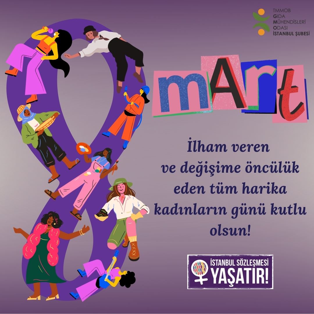 8 Mart Dünya Kadınlar Günü Kutlu Olsun