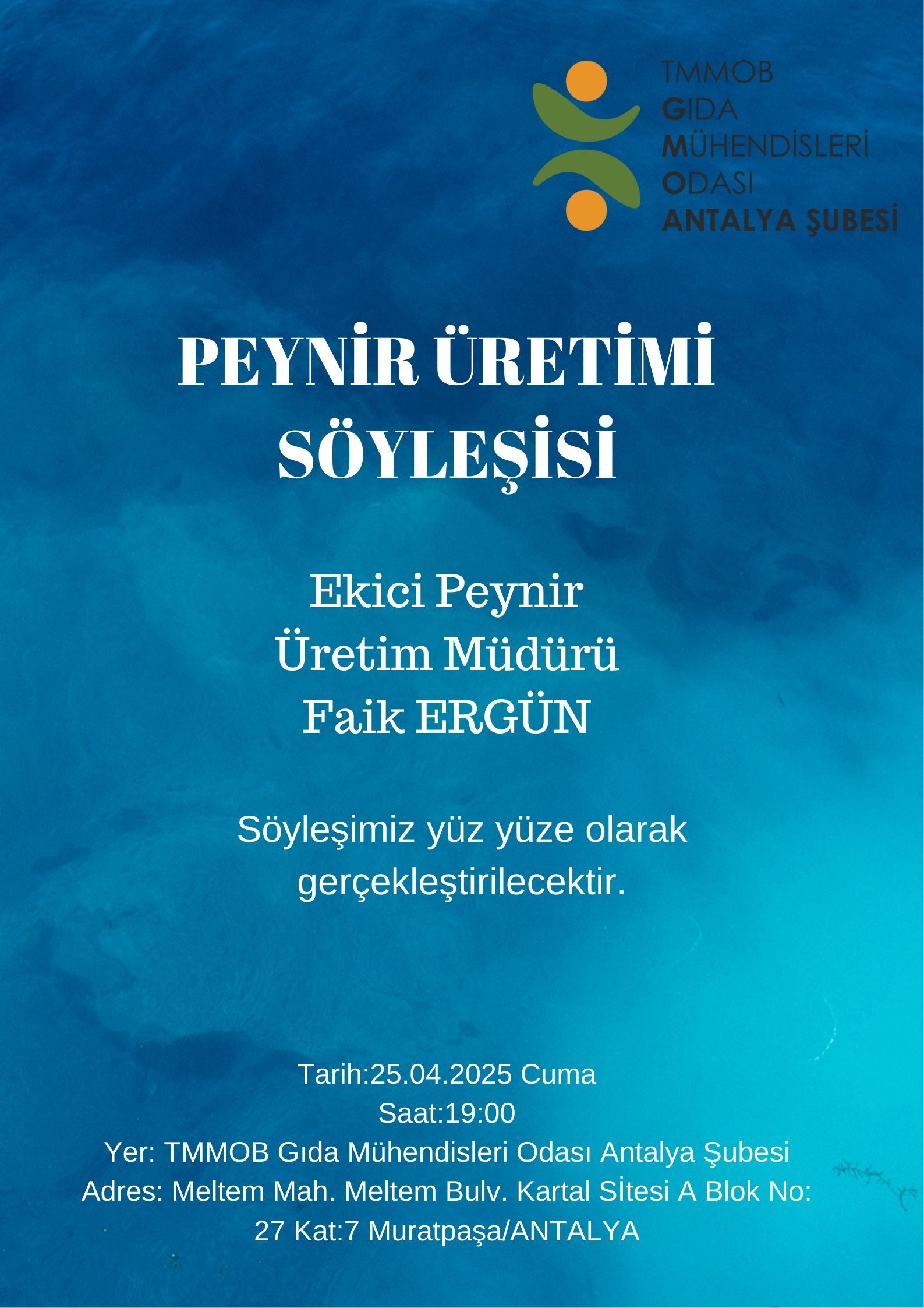 PEYNİR ÜRETİMİ SÖYLEŞİSİ