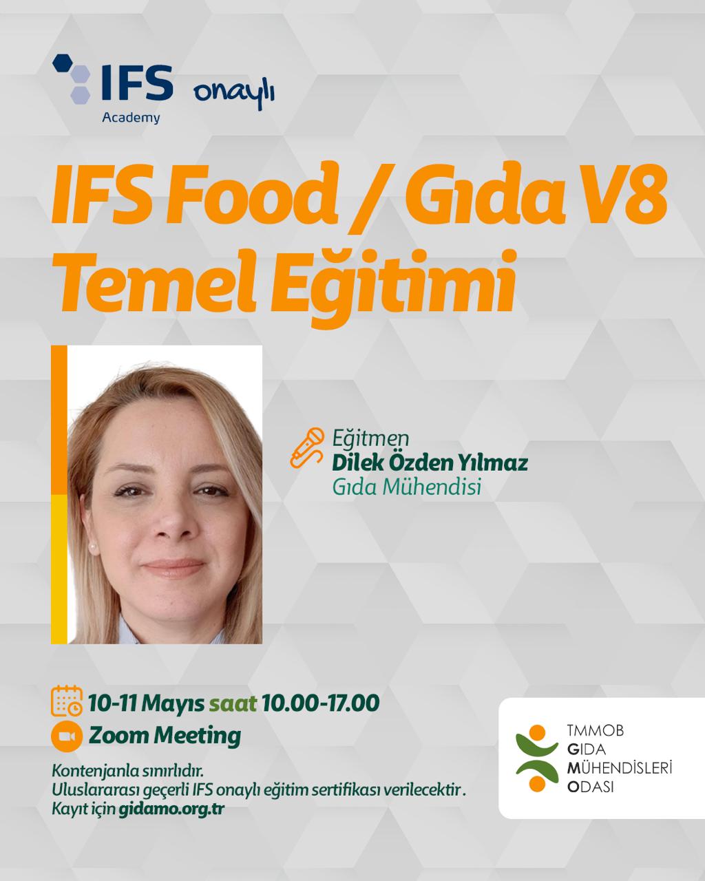 IFS FOOD/GIDA V8 TEMEL EĞİTİMİ