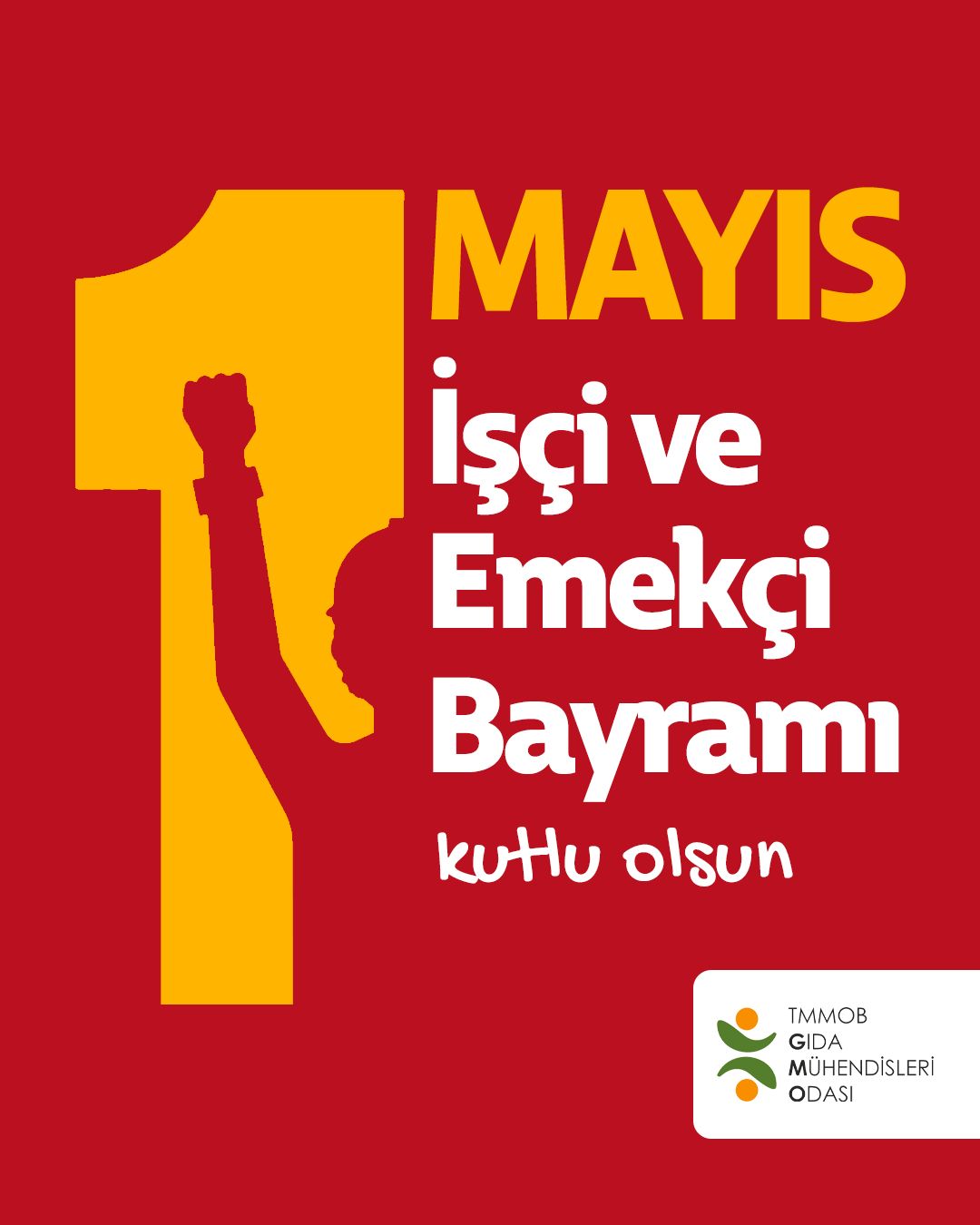 1 MAYIS'TA TÜM TÜRKİYE'DE ALANLARDAYDIK.