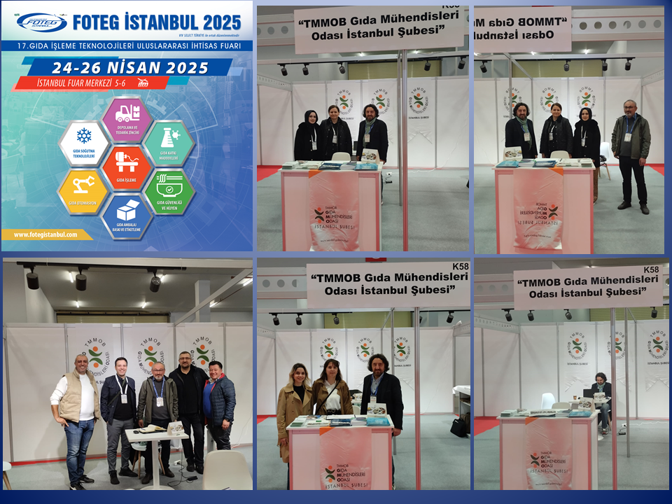 📢 17. GIDA İŞLEME TEKNOLOJİLERİ ULUSLARARASI İHTİSAS (FOTEG) FUARINA KATILDIK!