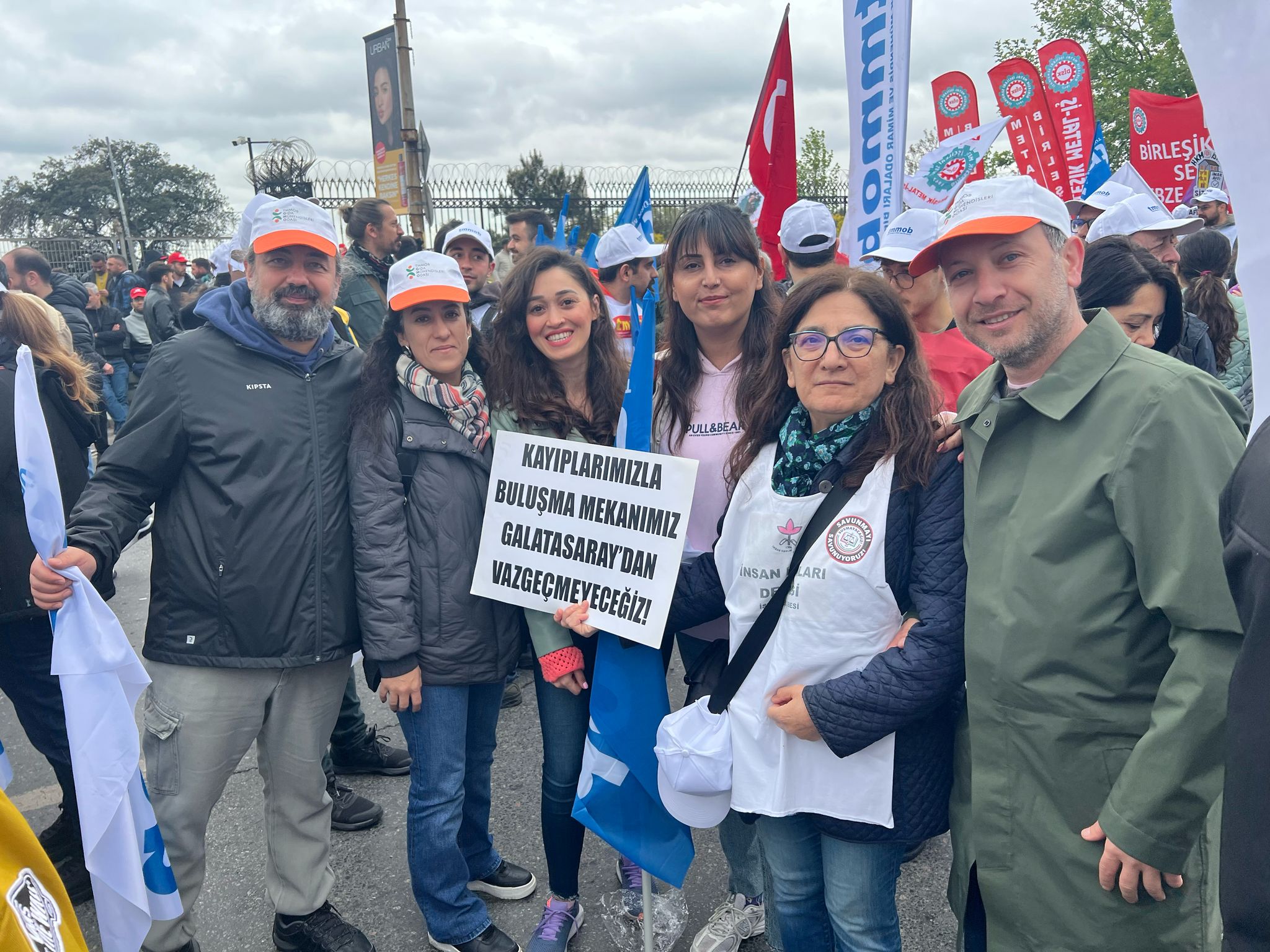 1 MAYIS BİRLİK, MÜCADELE VE DAYANIŞMA GÜNÜ’NDE ALANLARDAYDIK