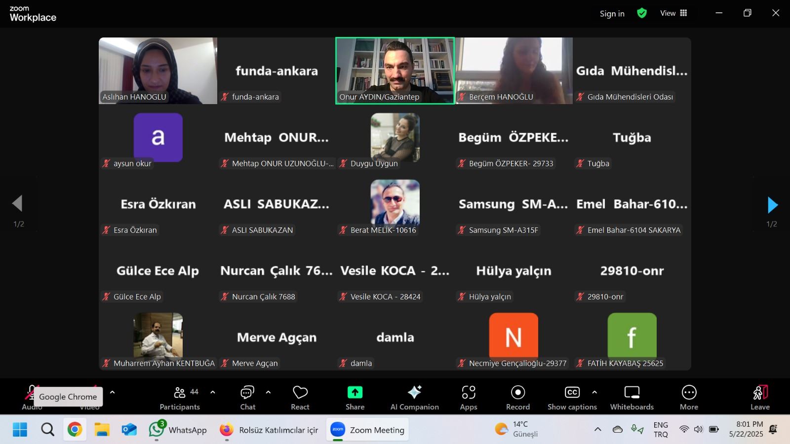 Proje Döngüsü Yönetimi Seminerini Gerçekleştirdik