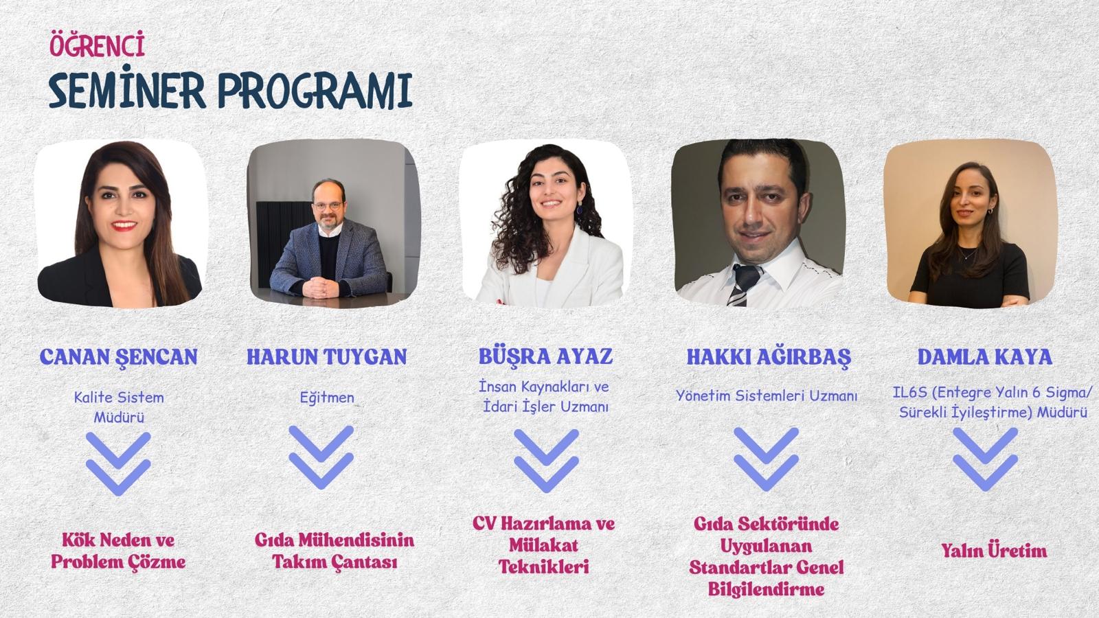 TMMOB GIDAMO İSTANBUL ŞUBESİ / ÖĞRENCİ SEMİNER PROGRAMIMIZI TAMAMLADIK