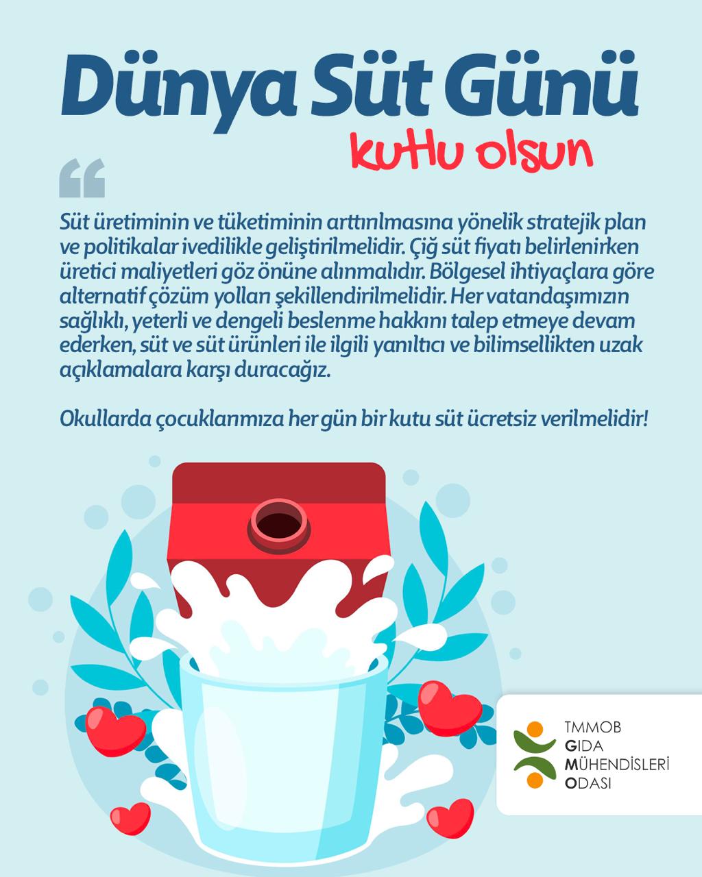📢ODAMIZIN 1 HAZİRAN DÜNYA SÜT GÜNÜ BASIN AÇIKLAMASI