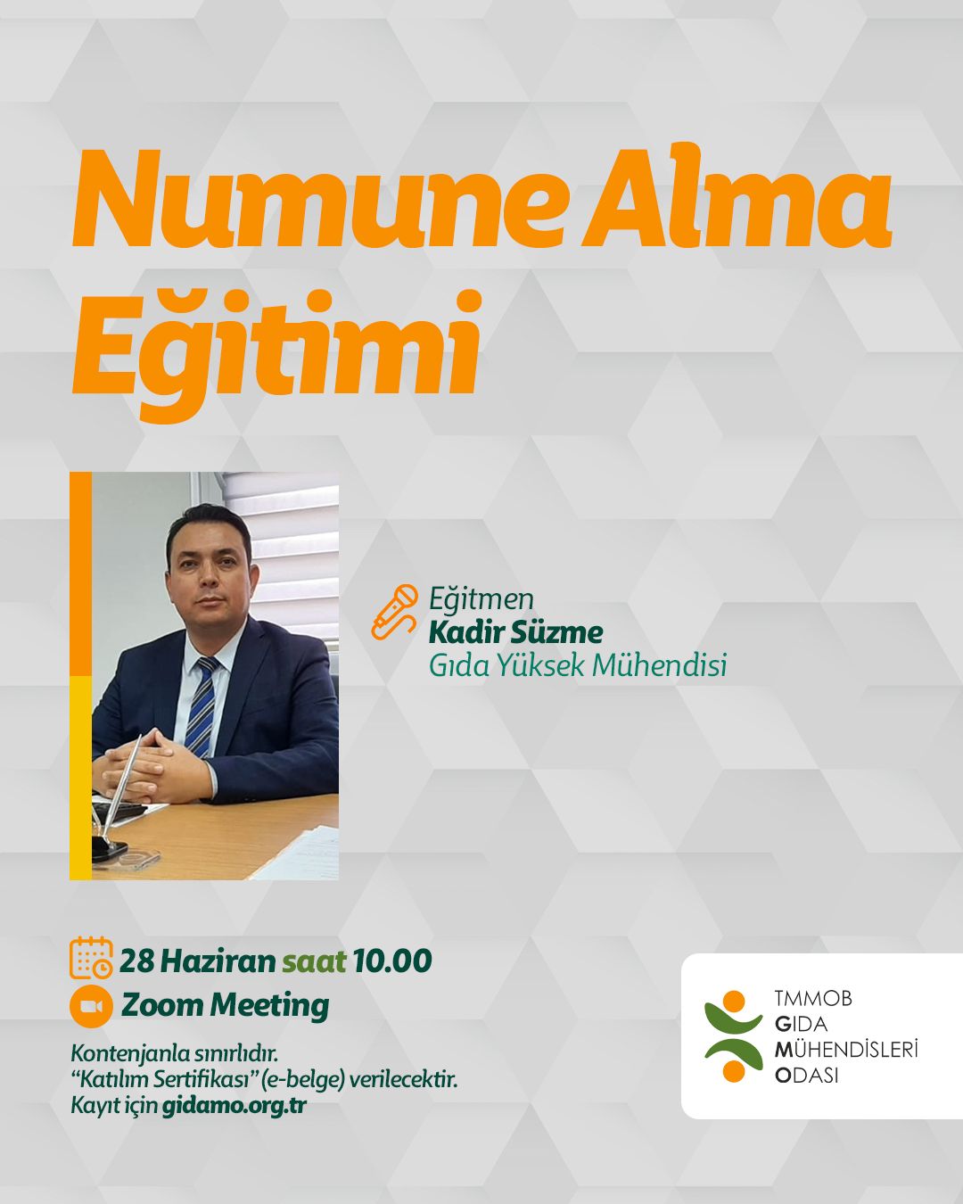 Numune Alma Eğitimi