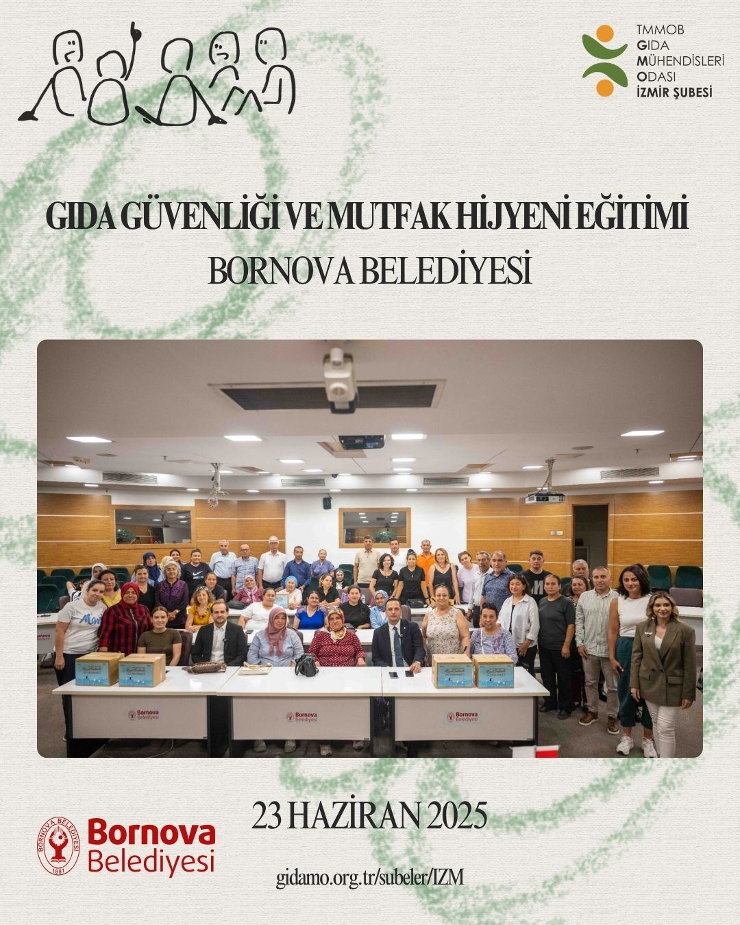 GIDA GÜVENLİĞİ VE MUTFAK HİJYENİ EĞİTİMİ VERDİK