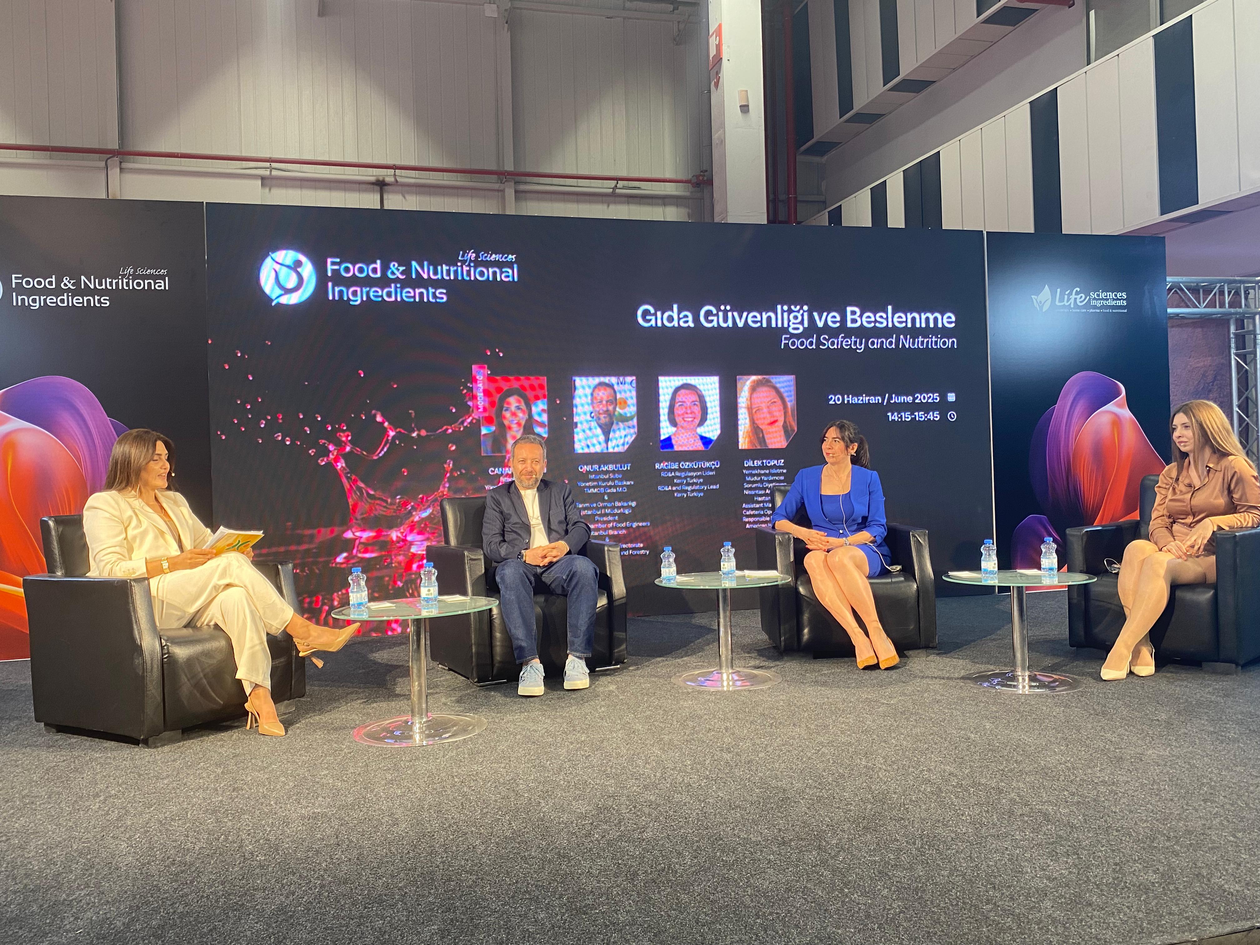  FNI 2025 Fuarında Gıda Güvenliği ve Beslenme Panelini Gerçekleştirdik