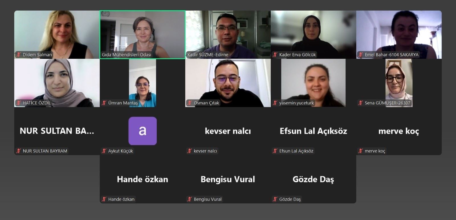 Numune Alma Eğitimini Gerçekleştirdik