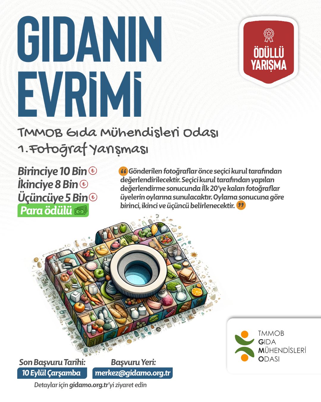 TMMOB GIDA MÜHENDİSLERİ ODASI FOTOĞRAF YARIŞMASI