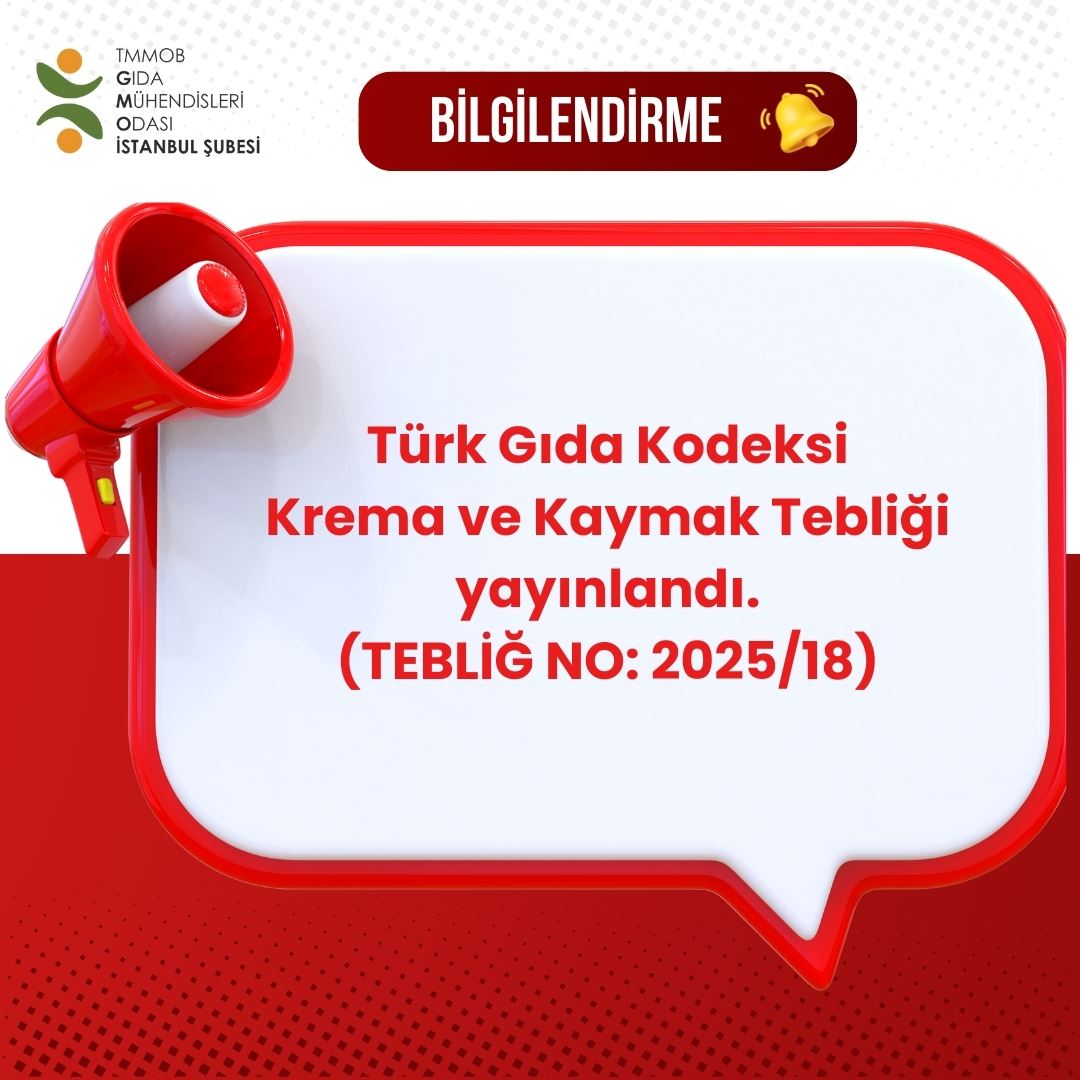 📢 23.08.2025 TARİH VE 32995 SAYILI RESMİ GAZETE / TÜRK GIDA KODEKSİ KREMA VE KAYMAK TEBLİĞİ (TEBLİĞ NO: 2025/18)