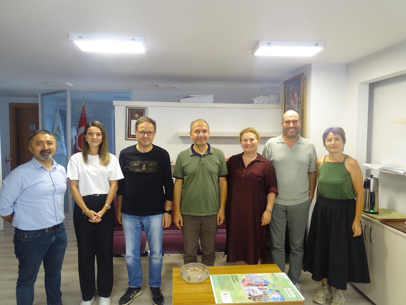 Hacettepe Üniversitesi, Ankara Üniversitesi ve ODTÜ Gıda Mühendisliği Bölüm Başkanları ile bir araya geldik