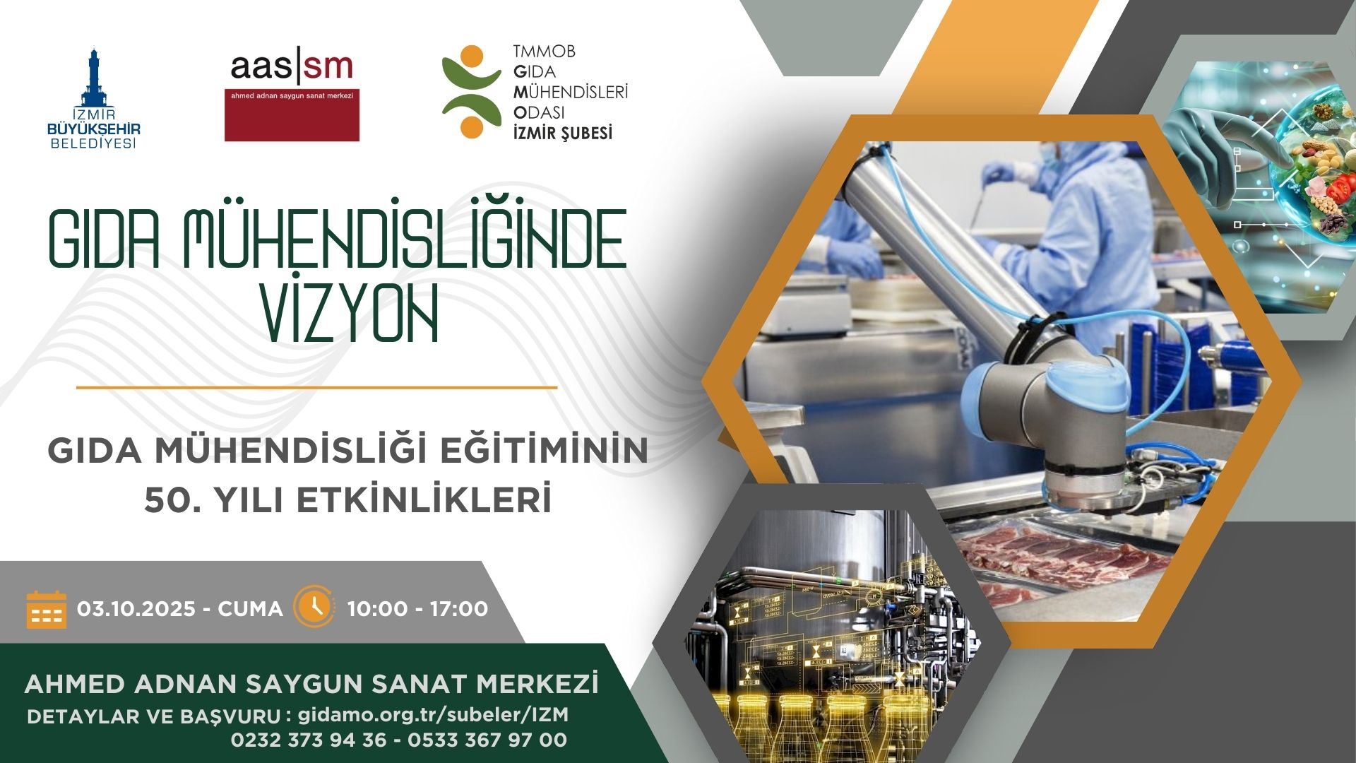 GIDA MÜHENDİSLİĞİNDE VİZYON ETKİNLİĞİ