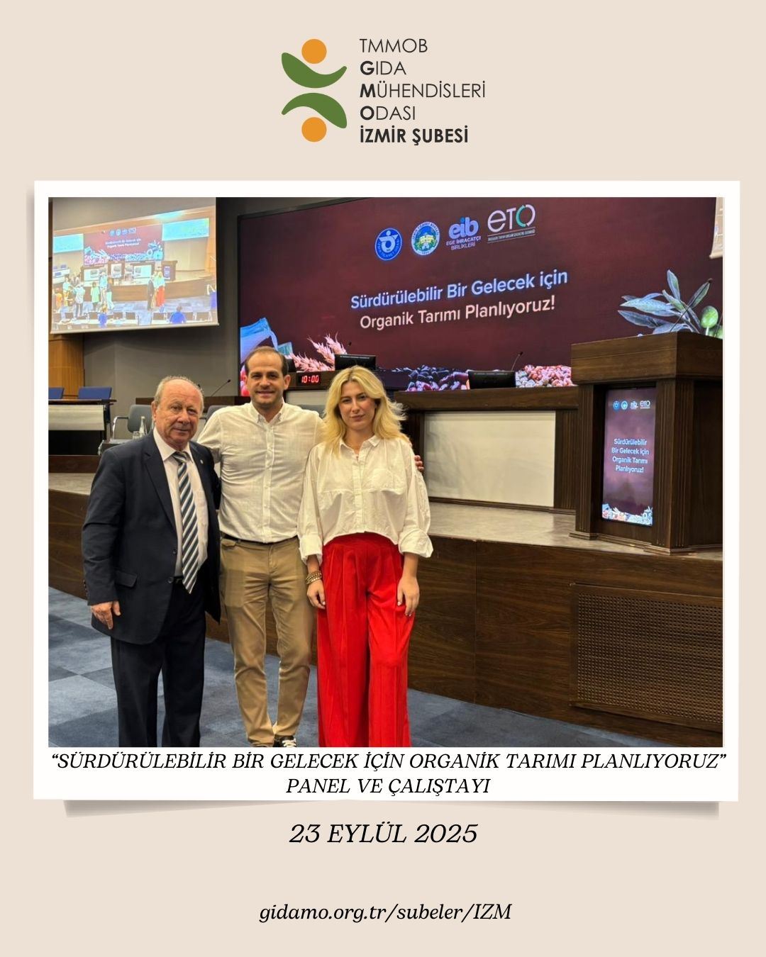 PANEL VE ÇALIŞTAYA KATILDIK