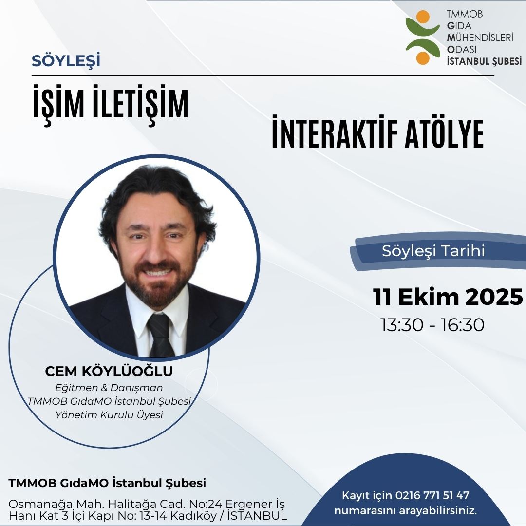 📢 İŞİM İLETİŞİM – İNTERAKTİF ATÖLYE ÇALIŞMASI DUYURUSU