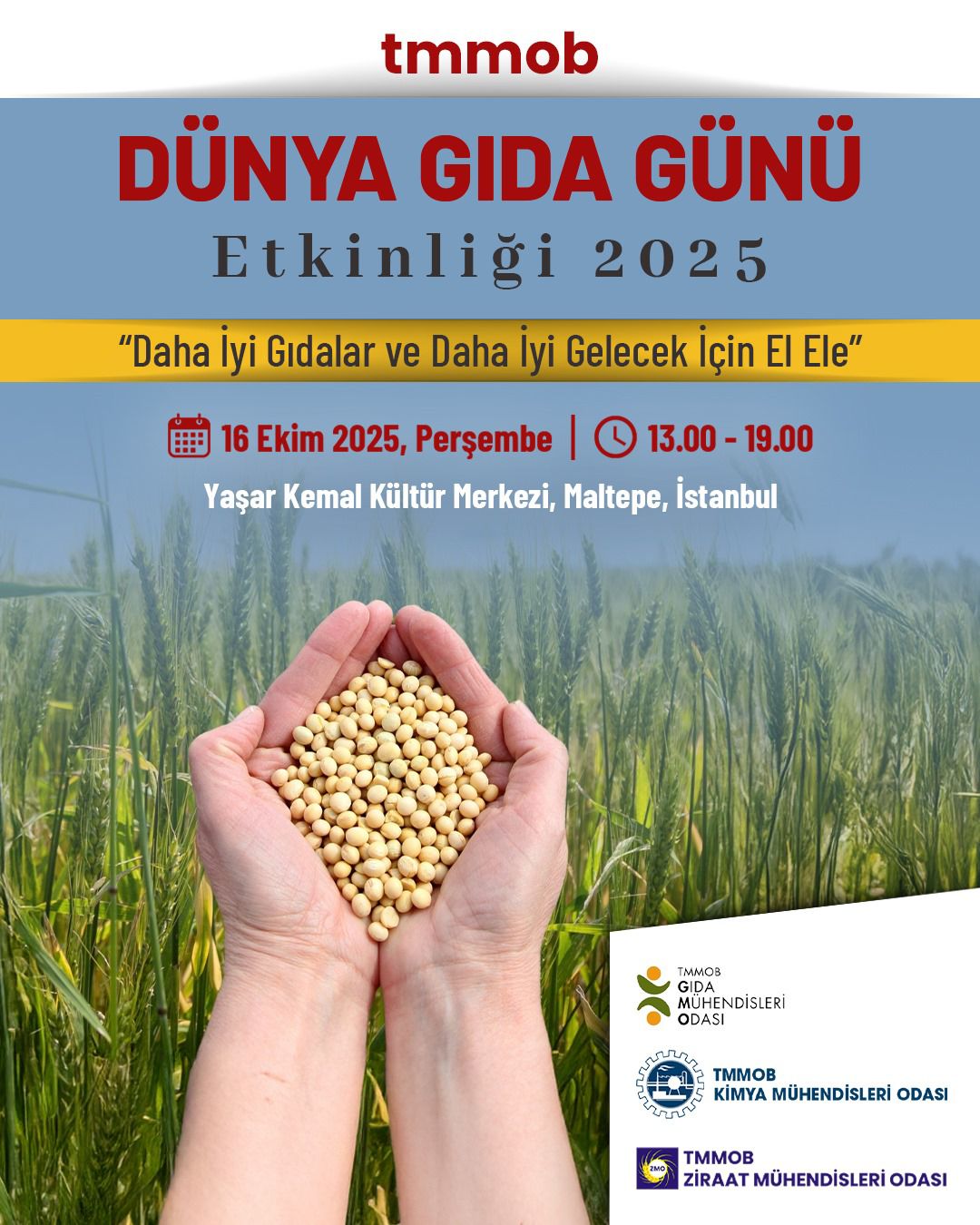 📢 16 EKİM DÜNYA GIDA GÜNÜ ETKİNLİĞİ DUYURUSU