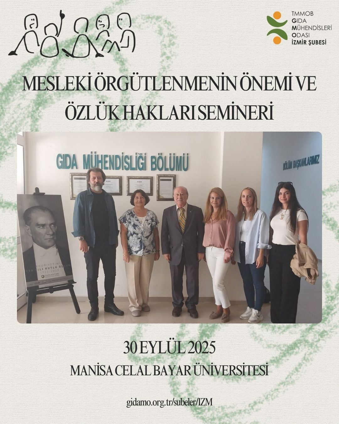 MESLEKİ ÖRGÜTLENMENİN ÖNEMİ VE ÖZLÜK HAKLARI SEMİNERİ DÜZENLEDİK