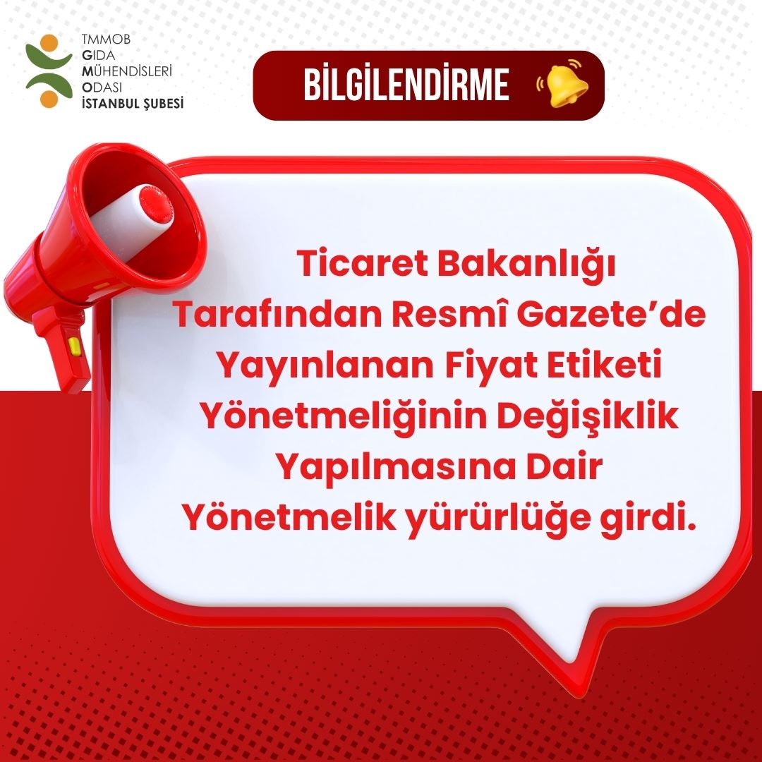 📢 11.10.2025 TARİH VE 33044 SAYILI RESMİ GAZETE / FİYAT ETİKETİ YÖNETMELİĞİNDE DEĞİŞİKLİK YAPILMASINA DAİR YÖNETMELİK