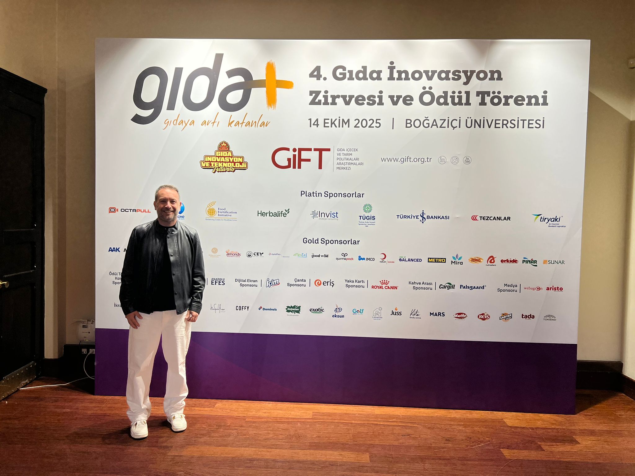 4. GIDA İNOVASYON ZİRVESİ VE ÖDÜL TÖRENİNE DAVETLİ OLARAK KATILDIK