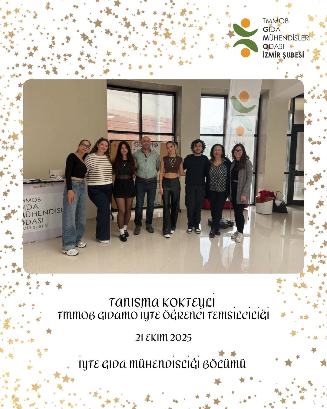 İYTE ÖĞRENCİ TEMSİLCİLİĞİ TANIŞMA KOKTEYLİNE KATILDIK