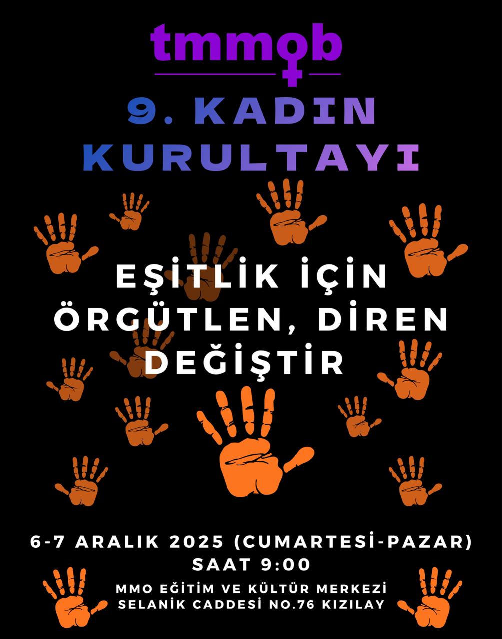 9. Kadın Kurultay'ına Katılım Sağladık